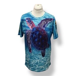 The Jim Waldron Collection Unisex Performance Tech All-Over Graphic T-Shirt L